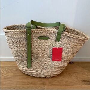 Poolside beach tote bag